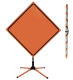 "Be Prepared to Stop" Roll-Up Traffic Sign